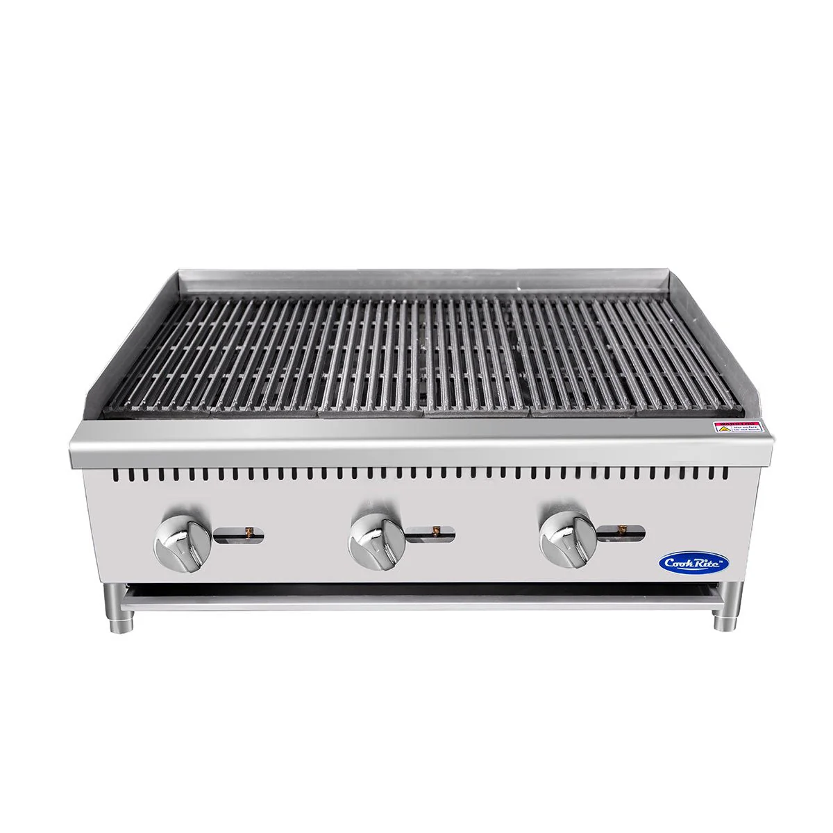 Atosa CookRite ATCB-36 HD 36" Char-rock Broiler - Image 3