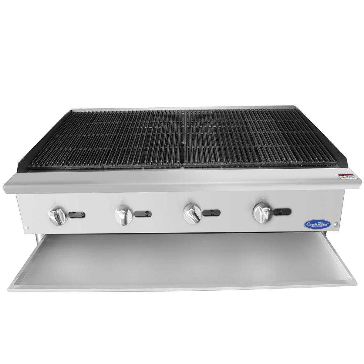 Atosa CookRite ATCB-48 HD 48" Char-rock Broiler - Image 3
