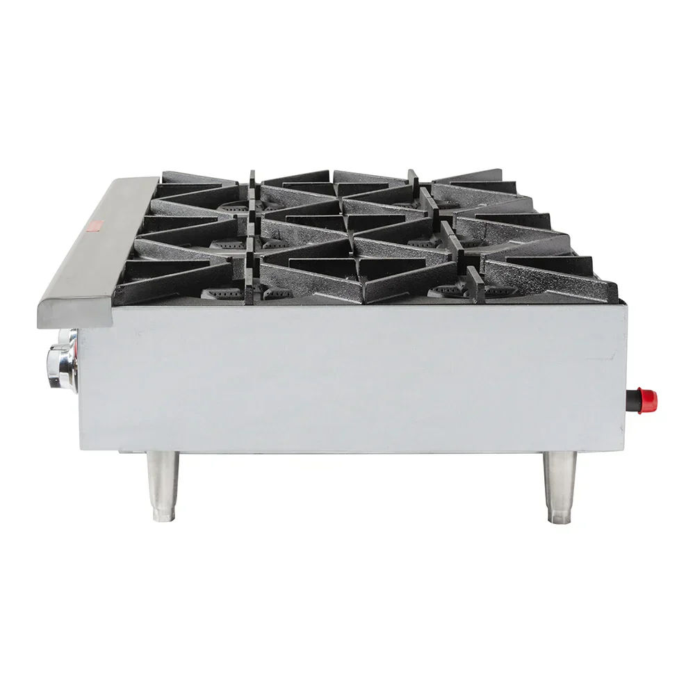Star 606HF 36" Gas Hotplate w/ (6) Burners & Manual Controls - NG - Image 6