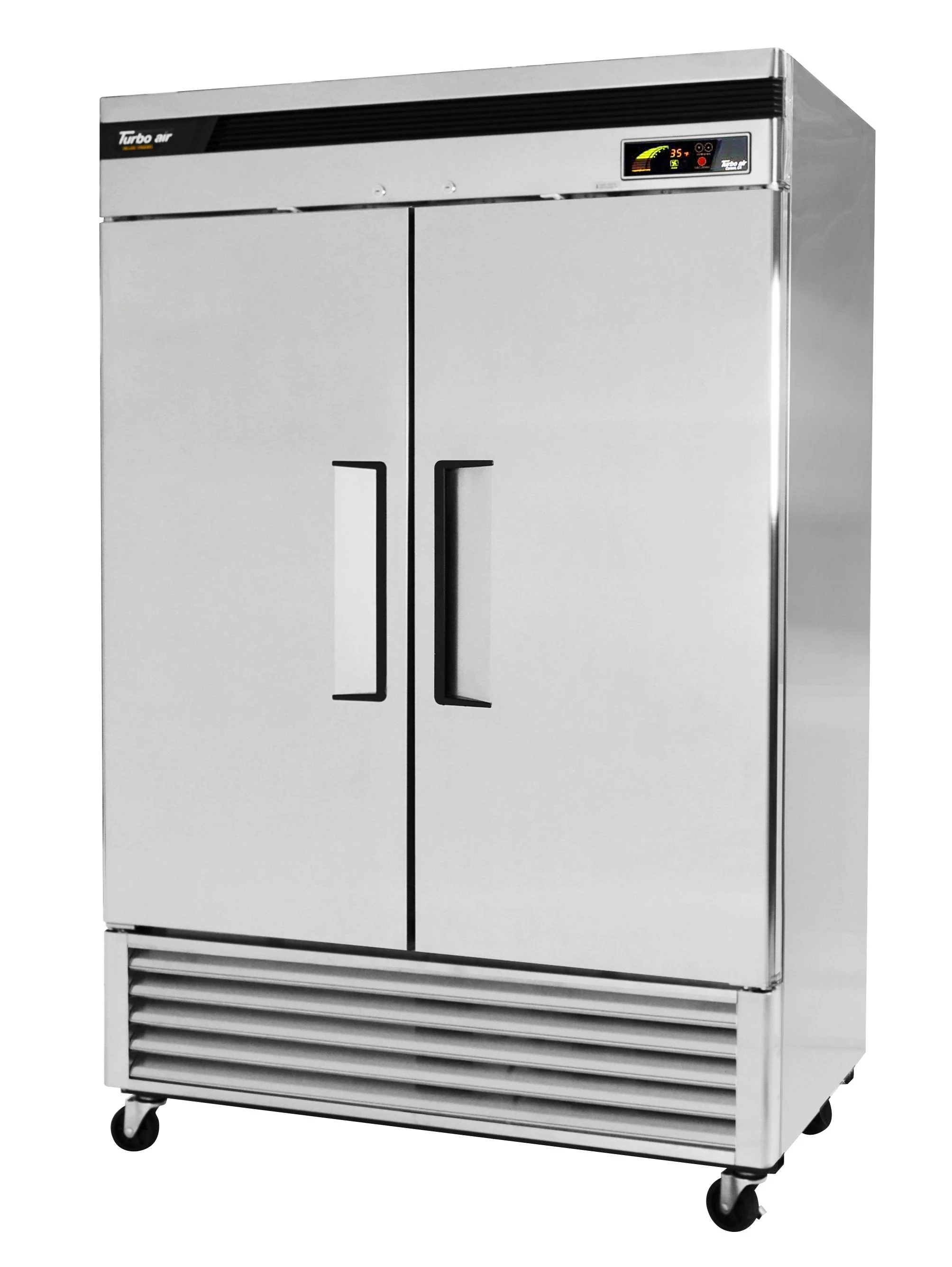Turbo Air TSF-49SD-N 2 Solid Doors Freezer, Bottom Mount - Image 3