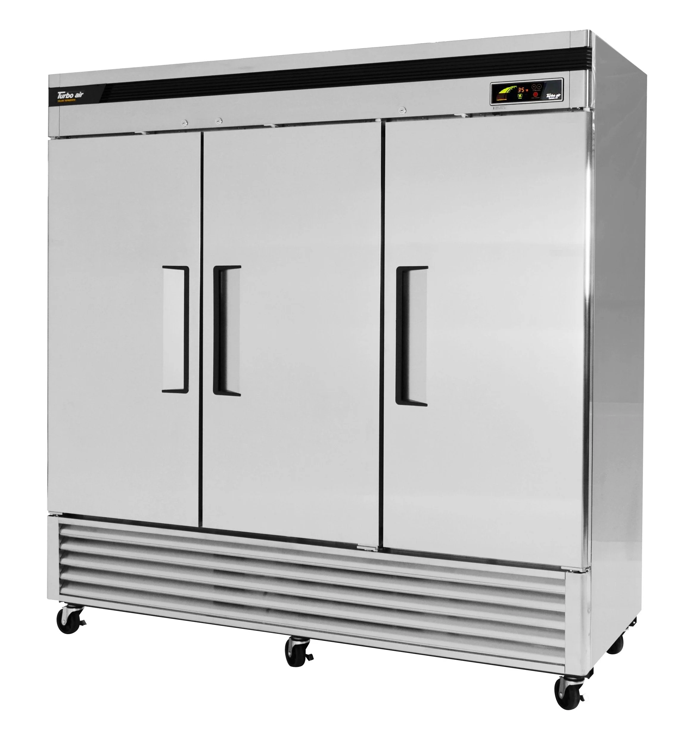 Turbo Air TSF-72SD-N 3 Solid Doors Freezer, Bottom Mount - Image 3