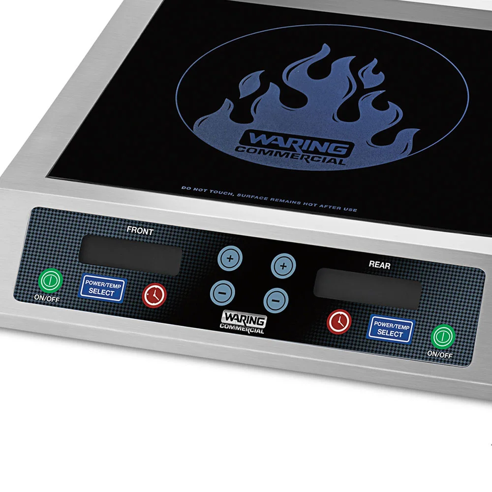 Waring  WIH800 Countertop Induction Cooktop w/ (2) Burners, 208-240v/1ph - Image 3